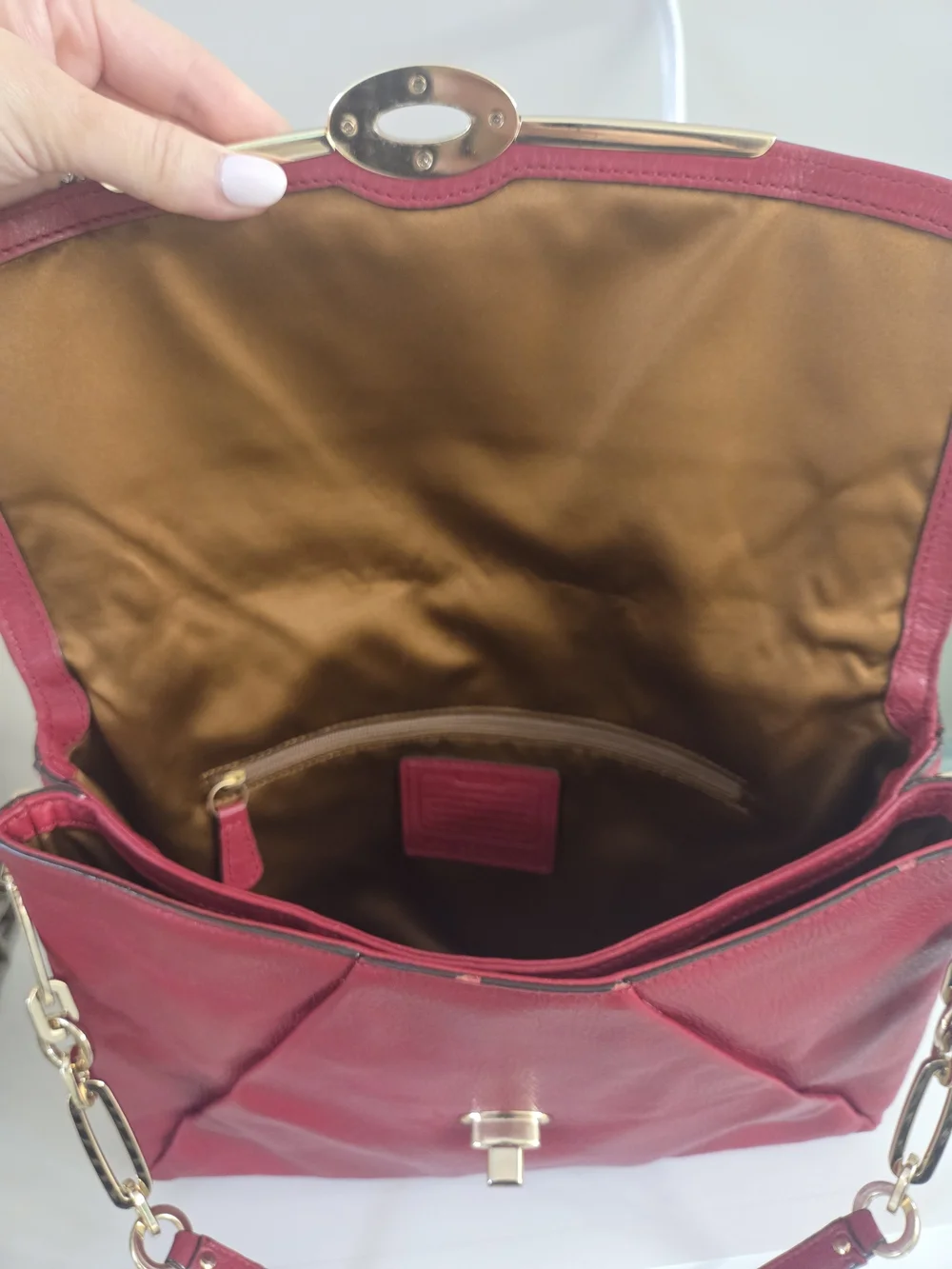 Red Coach Madison Flap